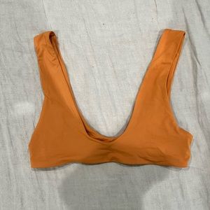 Toast swim scoop top - golden ochre